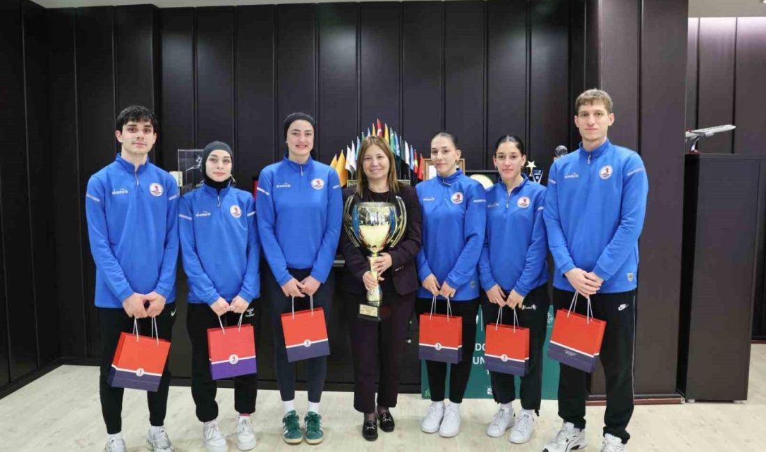 Ondokuz Mayıs Üniversitesi (OMÜ) Taekwondo Takımı Polonya’da düzenlenen Üniversiteler Dövüş