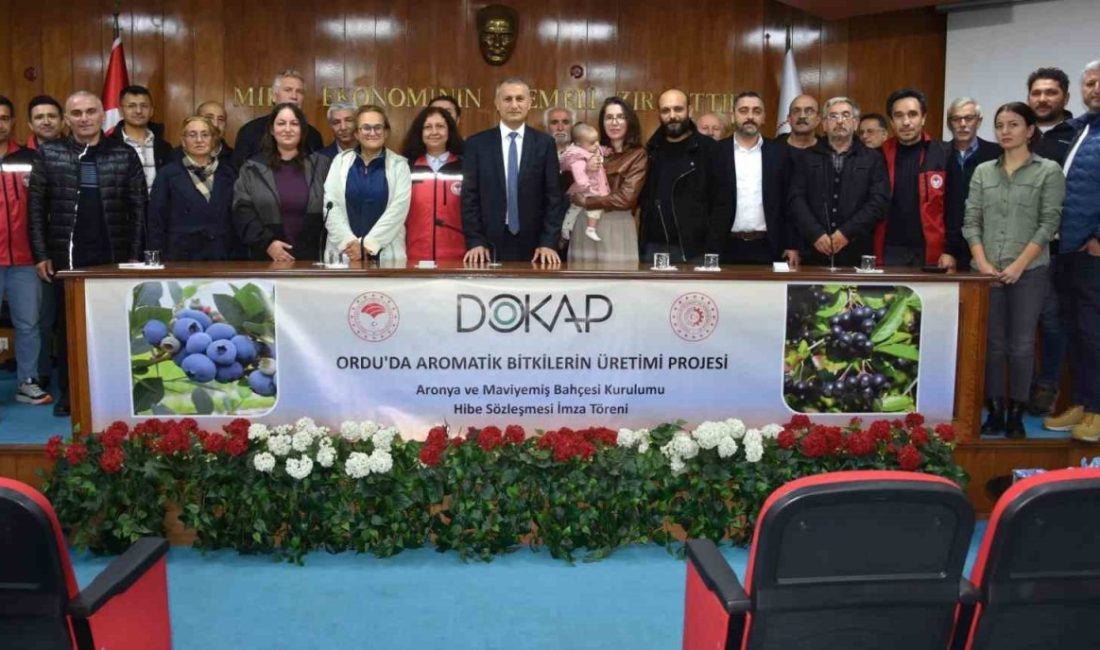 Ordu İl Tarım ve Orman Müdürü Bayram Ay, ‘Ordu’da Aromatik