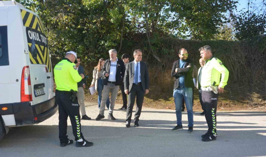 Ordu’nun Ünye ilçesinde okul servislerine yönelik denetimlerde 3 bin 160