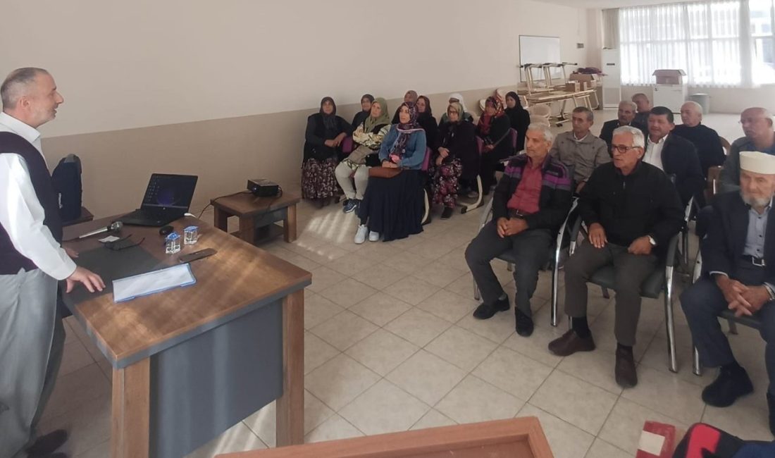 Muğla’nın Ortaca İlçe Müftülüğü tarafından, kutsal topraklara gidecek umre yolcularına