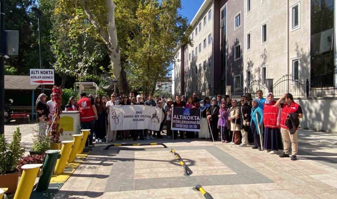 Osmaniye’de ’Beyaz Baston Görme Engelliler Günü’nde farkındalık yürüyüşü düzenlendi Osmaniye’de ’15 Ekim Dünya Beyaz Baston Görme Engelliler ve Güvenlik