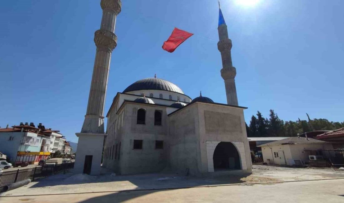 Denizli’de Beyağaç Belediye Başkanı Sezayi Pütün’ün öncülüğünde hayırseverlerin destekleriyle yapımı