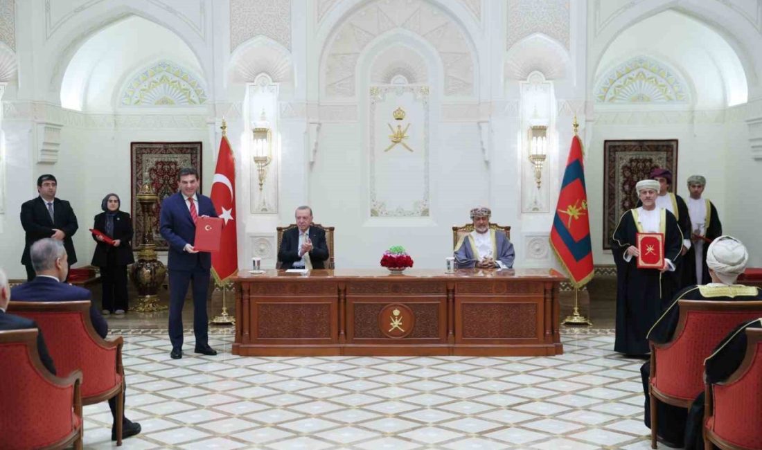 OYAK ve Umman Yatırım Otoritesi, Cumhurbaşkanı Recep Tayyip Erdoğan’ın Umman