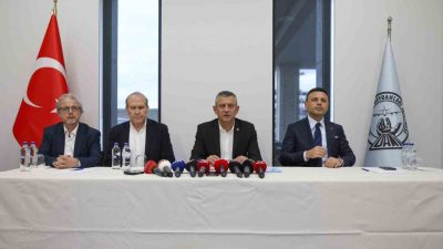 CHP Genel Başkanı Özgür Özel, Gazze’deki ateşkes anlaşmasını memnuniyetle karşıladıklarını