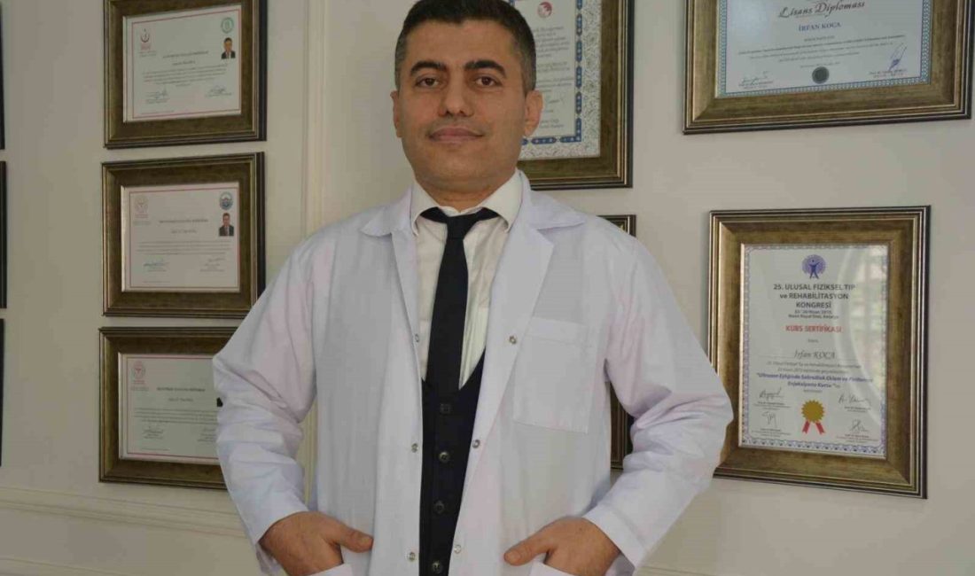 Ozon tedavisinin sağlık üzerindeki faydaları Fiziksel Tıp ve Rehabilitasyon Uzmanı Doç. Dr. İrfan Koca, ozon