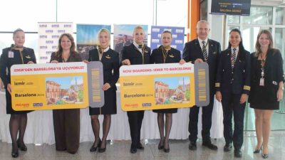 Avrupa uçuş ağını güçlendiren Pegasus Hava Yolları, İzmir Adnan Menderes’ten