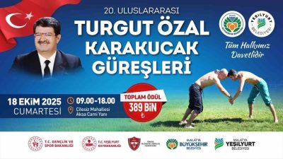 Malatya Büyükşehir Belediyesi ile Yeşilyurt Belediyesinin ortak organizasyonuyla düzenlenecek olan