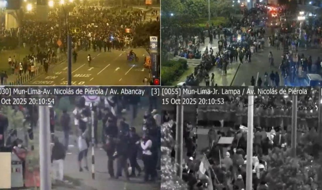 Peru’nun başkenti Lima ve çevresindeki şehirlerde düzenlenen hükümet karşıtı protesto