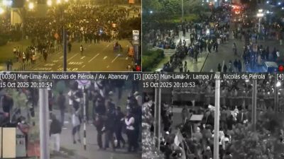 Peru’nun başkenti Lima ve çevresindeki şehirlerde düzenlenen hükümet karşıtı protesto