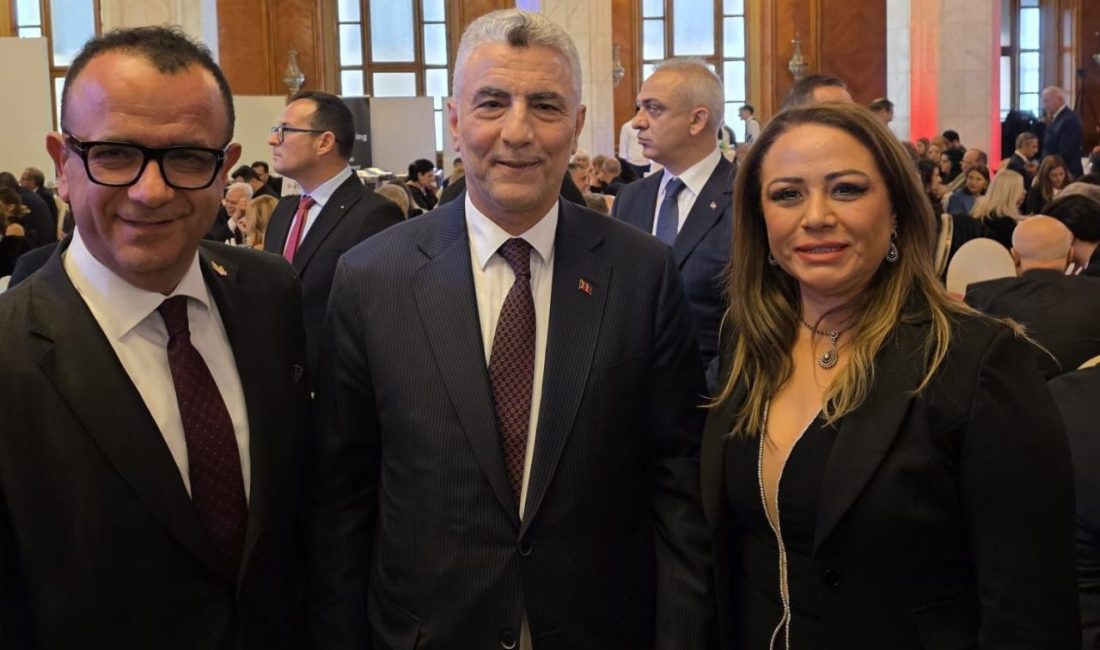 Romanya’nın başkenti Bükreş’te düzenlenen Türkiye–Romanya İş Dünyası Ödül Töreni iki