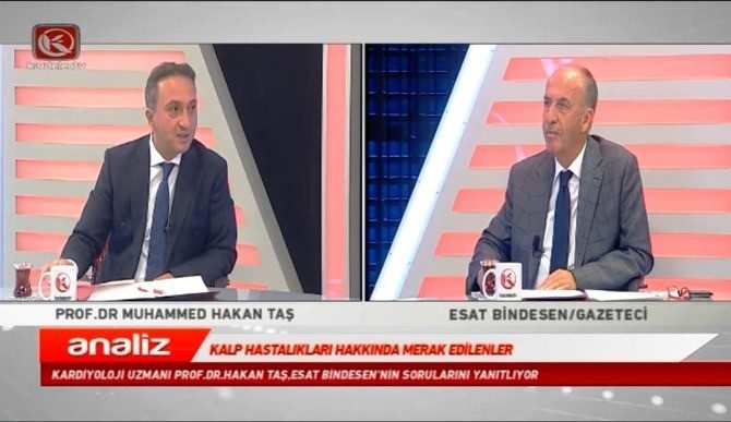 Prof. Dr. Taş: “En kaliteli stentleri kullanıyoruz” Atatürk Üniversitesi Tıp Fakültesi Kardiyoloji Anabilim Dalı Başkanı Prof. Dr.