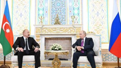 Rusya Devlet Başkanı Vladimir Putin, Tacikistan’ın başkenti Duşanbe’de, Azerbaycan Cumhurbaşkanı