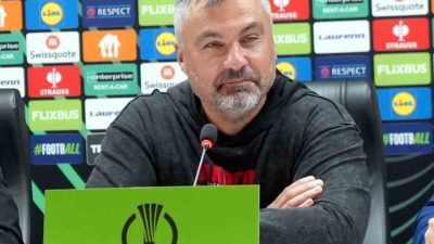 SAMSUN (İHA) – Samsunspor Teknik Direktörü Thomas Reis, Dinamo Kiev