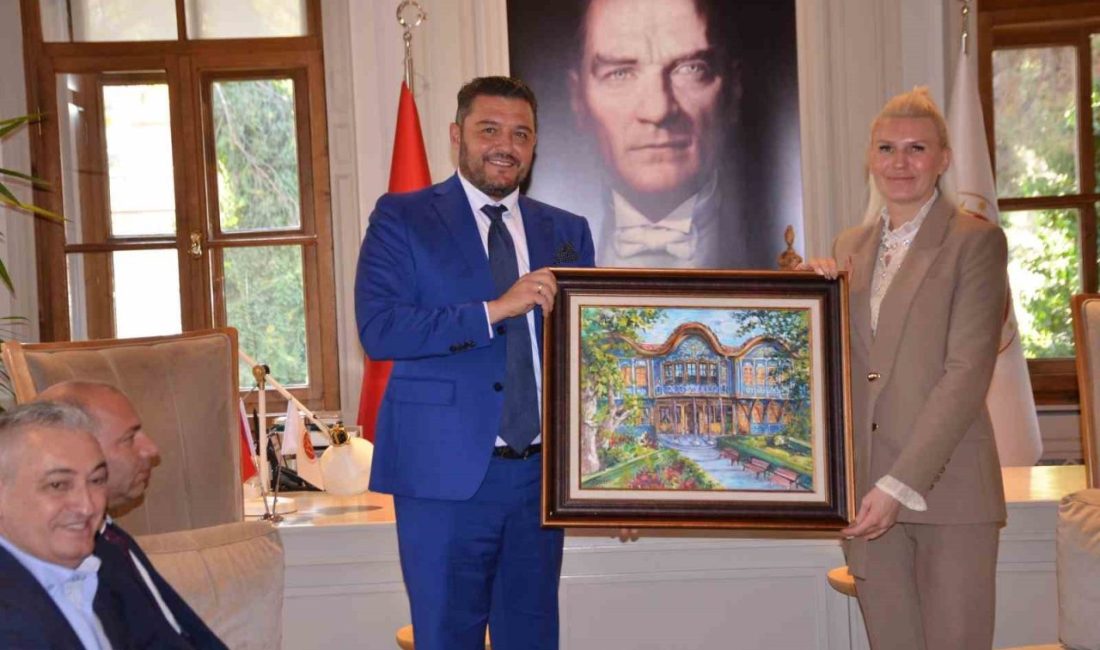 Bulgaristan Rodopi Belediye Başkanı Pavel Mihaylov, bir takım ziyaretler için