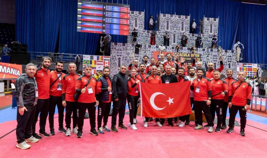 Genç ve Yıldız Milli Takımları, Romanya Açık Taekwondo Turnuvası’nda 39