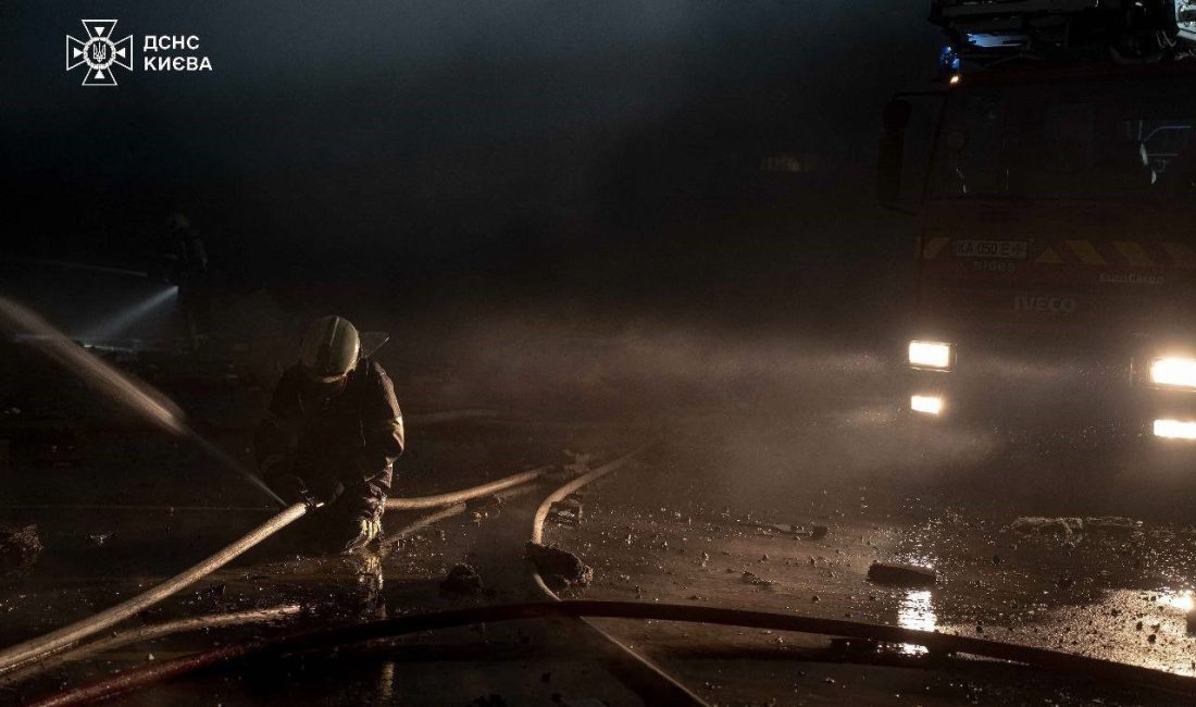 Rusya ordusunun Ukrayna’nın başkenti Kiev’e gerçekleştirdiği saldırıda 2 kişi hayatını