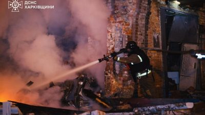 Rus kuvvetlerinin Ukrayna’nın ikinci büyük kenti Harkov’daki enerji altyapısına gece