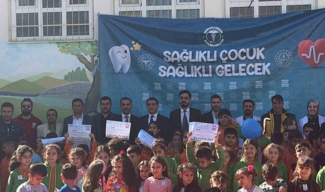 Elazığ’ın Sivrice ilçesinde düzenlenen ‘Sağlıklı Çocuk, Sağlıklı Gelecek’ programı renkli