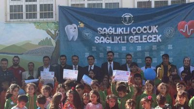 Elazığ’ın Sivrice ilçesinde düzenlenen ‘Sağlıklı Çocuk, Sağlıklı Gelecek’ programı renkli
