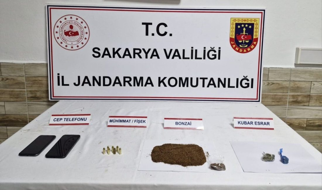 Sakarya’da jandarma ekiplerince düzenlenen uyuşturucu operasyonlarında yakalanan iki şahıs tutuklanarak