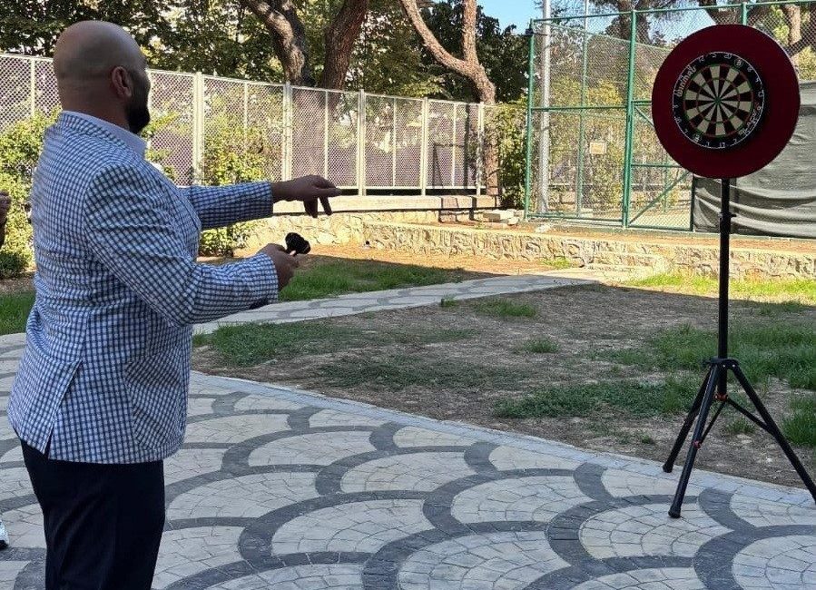 Salihli’de din görevlileri dart turnuvasında buluştu MANİSA (İHA) – Manisa’nın Salihli ilçesinde Camiler ve Din Görevlileri