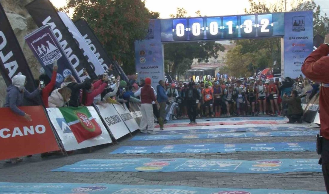 Türkiye’nin patika koşu takvimindeki özel yarışlardan Salomon Cappadocia Ultra Trail,