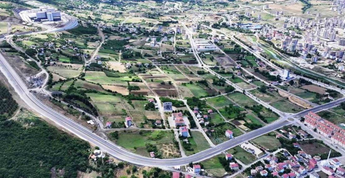 Samsun’da Karayolları 7. Bölge Müdürlüğü tarafından yapımı devam eden Samsun