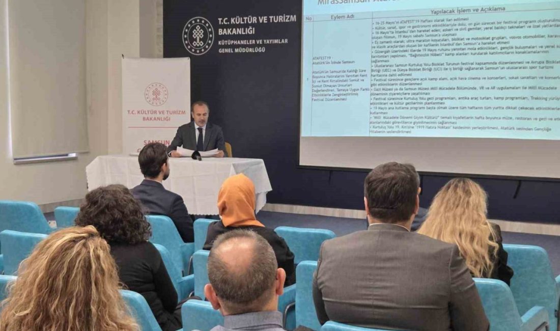 Samsun’un turizm potansiyelini ileriye taşımak amacıyla hazırlanan “Samsun Turizm Eylem