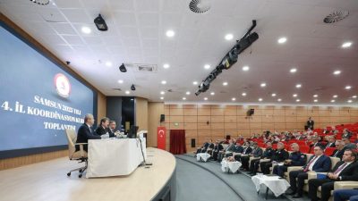 Samsun’da 2025 yılı üçüncü dönem sonu itibarıyla toplam 499 proje