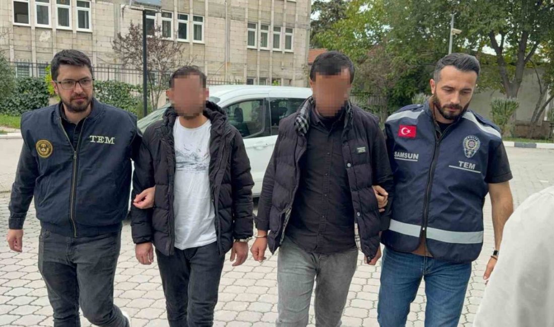 Samsun’da DEAŞ terör örgütüne yönelik düzenlenen operasyonda 2 kişi gözaltına