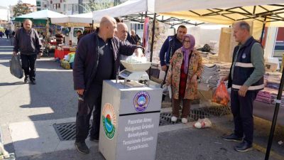 Samsun’un İlkadım Belediyesi, semt pazarlarına yönelik tartı uygulaması başlattı. Vatandaşlar,