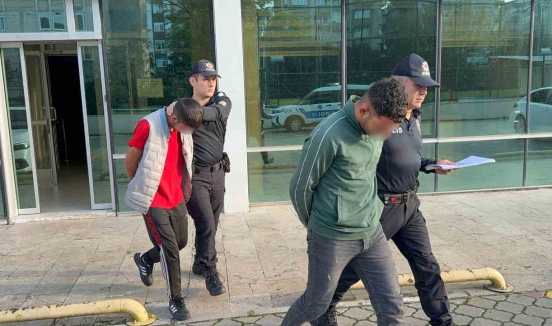 Samsun’da zorla gül satmak isteyen 2 kişi çiçek almak istemeyen