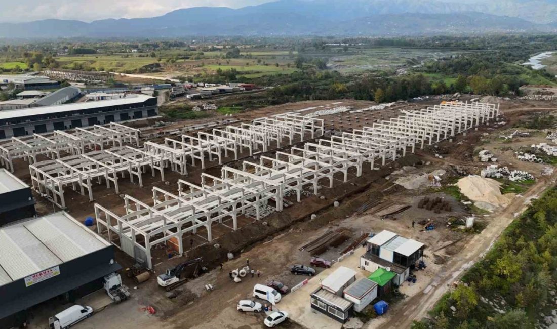 Düzce Belediyesi tarafından Akınlar Mahallesi’nde inşa edilen sanayi sitesinin 2.