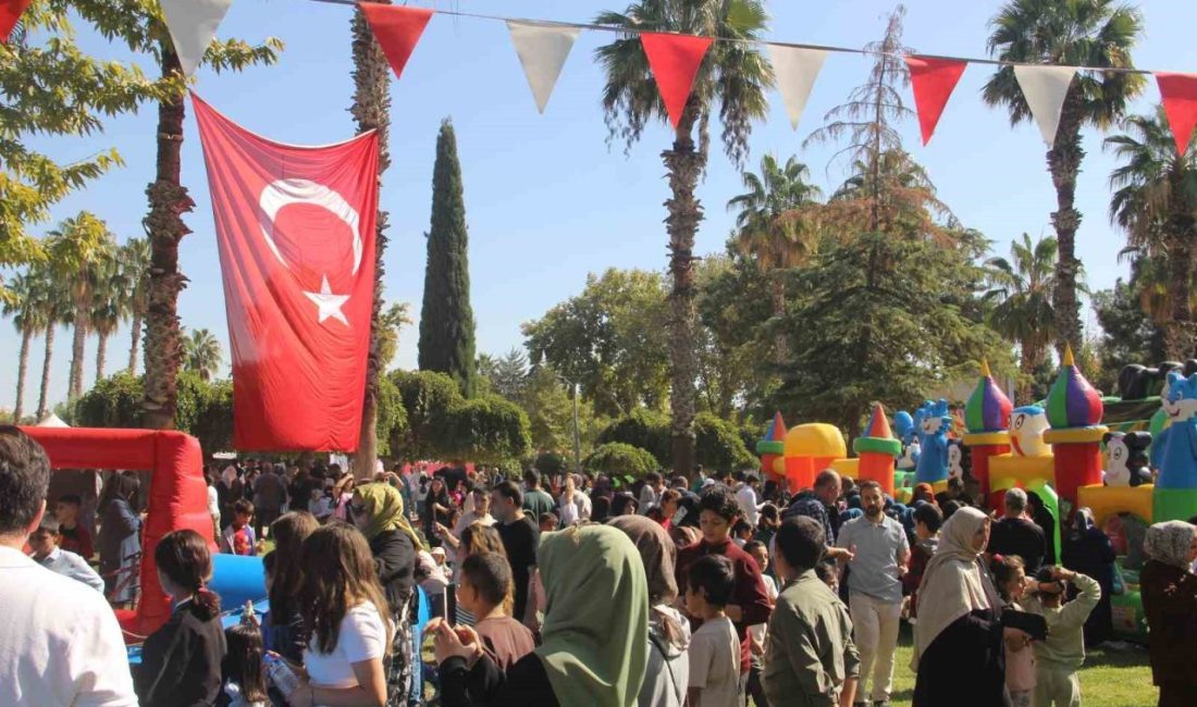 Şanlıurfa’da Çocuk ve Gençlik Buluşması Şanlıurfa’da Çocuk ve Gençlik Buluşması etkinliğinde, çocuklar ve gençler oynadıkları