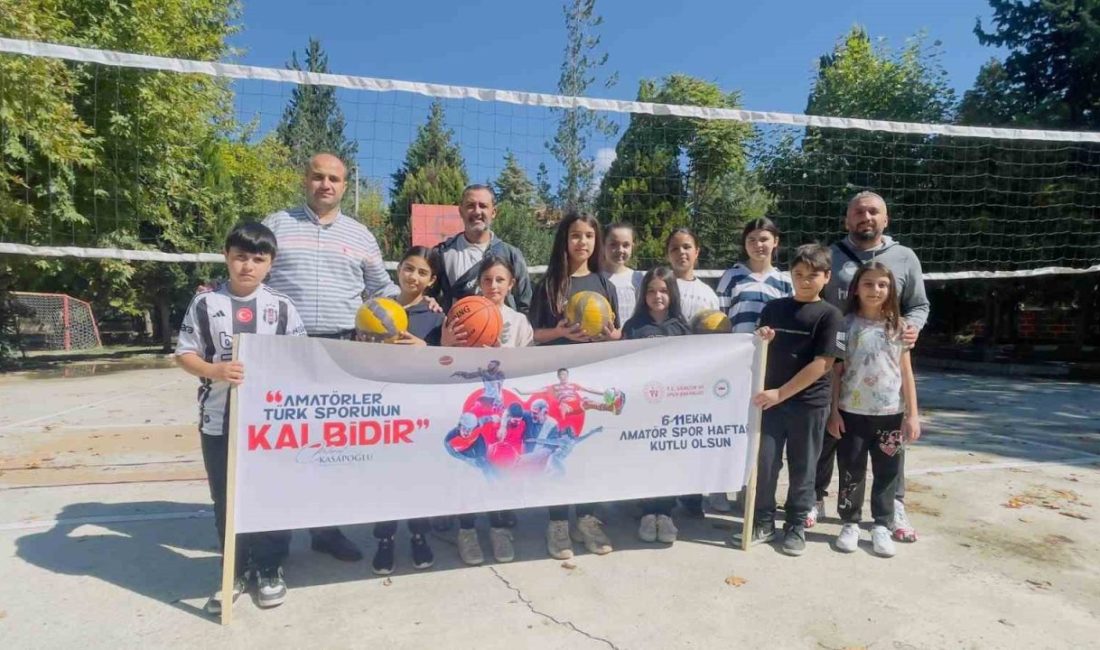 Manisa’nın Sarıgöl Gençlik ve Spor İlçe Müdürlüğü Amatör Spor Haftası