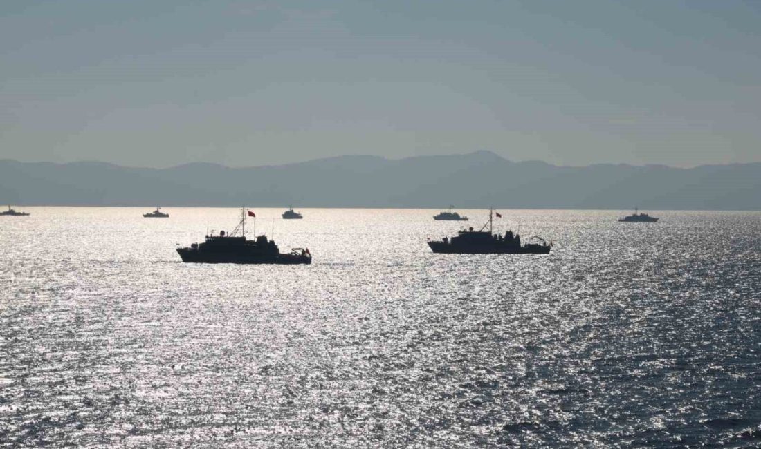 Çanakkale ve Saros Körfezi’nde devam eden ’Nusret-2025 Davet Tatbikatı’ dahilinde