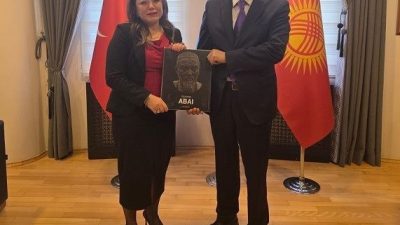 SATKOF Genel Başkanı Prof. Dr. Aysun Bay ve beraberindeki heyet