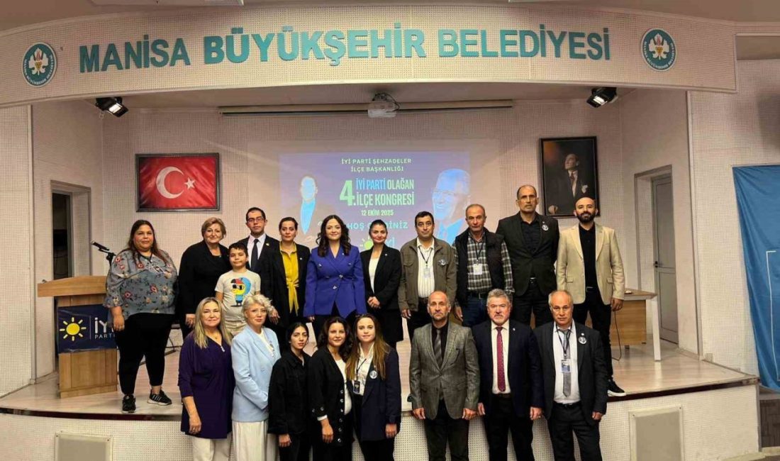 Şehzadeler İYİ Parti’de Aytaç güven tazeledi İYİ Parti Şehzadeler İlçe Başkanlığı 4. Olağan Kongresi’nde mevcut başkan