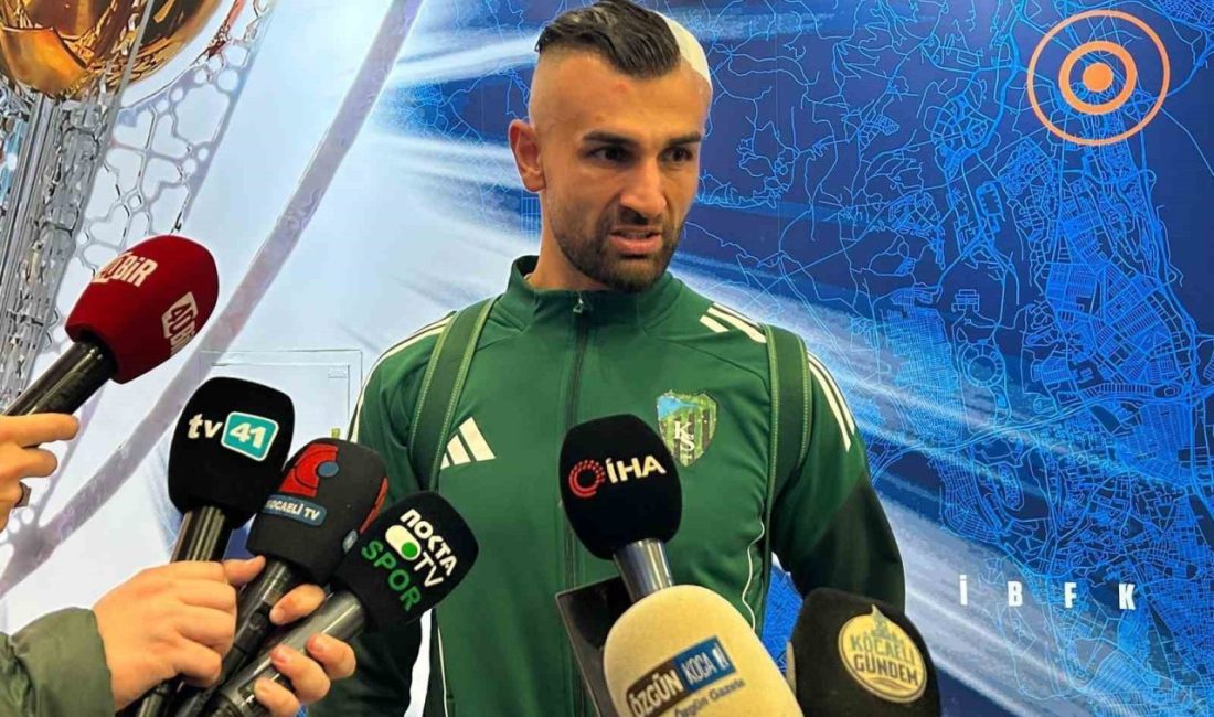 Serdar Dursun: “Oyundan çıksam belki daha mantıklıydı ama arma için savaşmak istedim” Kocaelispor’un golcü futbolcusu Serdar Dursun, mağlup oldukları RAMS Başakşehir maçının