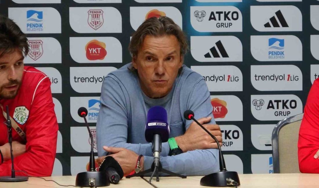 Trendyol 1. Lig’in 11. haftasında deplasmanda Pendikspor’a 4-0 yenilen Serikspor’da