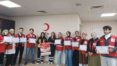 SİİRT (İHA) – Siirt Sağlık Müdürlüğü, Kızılay gönüllülerine “organ bağışı