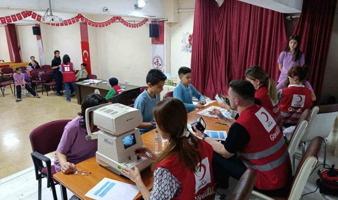 Türk Kızılay ve Genç Kızılay’ın 2021 yılında başlattığı ‘Önlenebilir Körlük