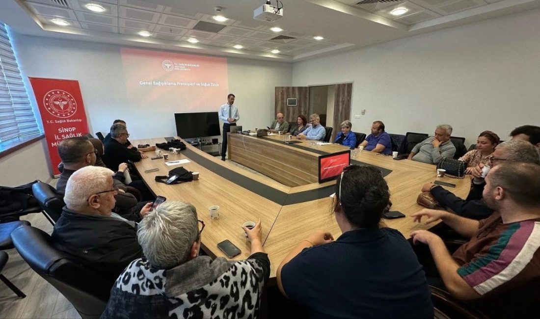 Sinop’ta, sağlık hizmetlerinin kalitesini artırmak ve bağışıklama çalışmalarında etkinliği sağlamak