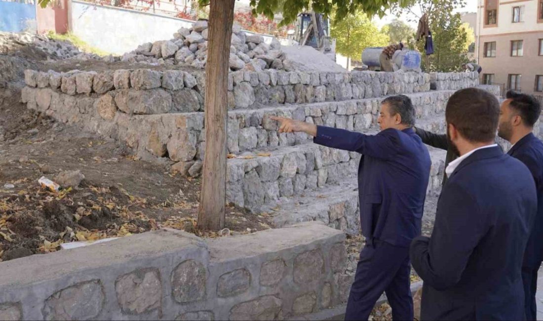 Şırnak Belediyesi, kent merkezinde ilk kez yapılacak olan Butik Park
