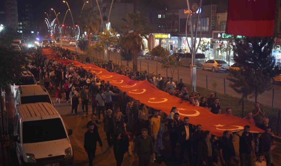 Şırnak’ın Silopi İlçe Kaymakamlığı öncülüğünde Cumhuriyet’in 102. yılı büyük bir