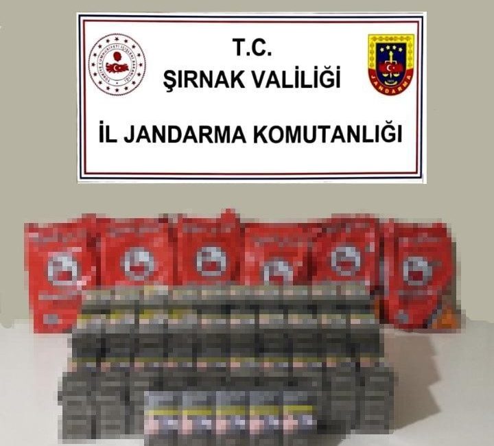 Şırnak İl Jandarma Komutanlığı ekipleri, 20-26 Ekim tarihleri arasında gerçekleştirdiği