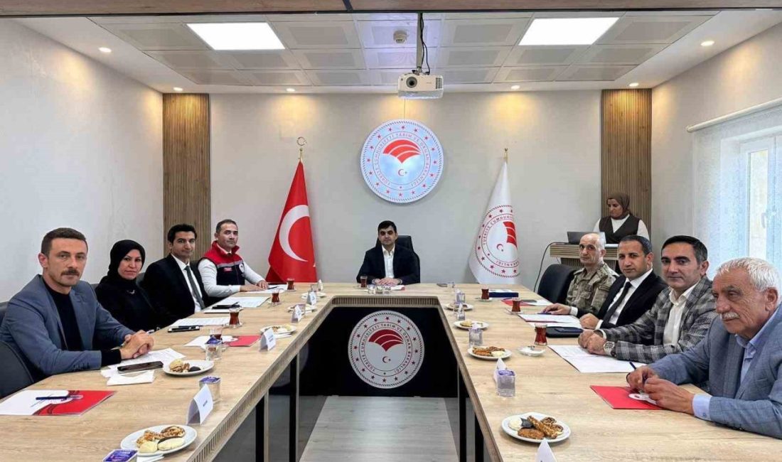 Şırnak İl Mera Komisyonu, Vali Yardımcısı Hasan Hüseyin Alpaslan başkanlığında