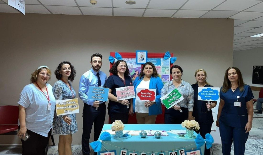 1-7 Ekim Emzirme Haftası dolayısıyla Söke Fehime Faik Kocagöz Devlet