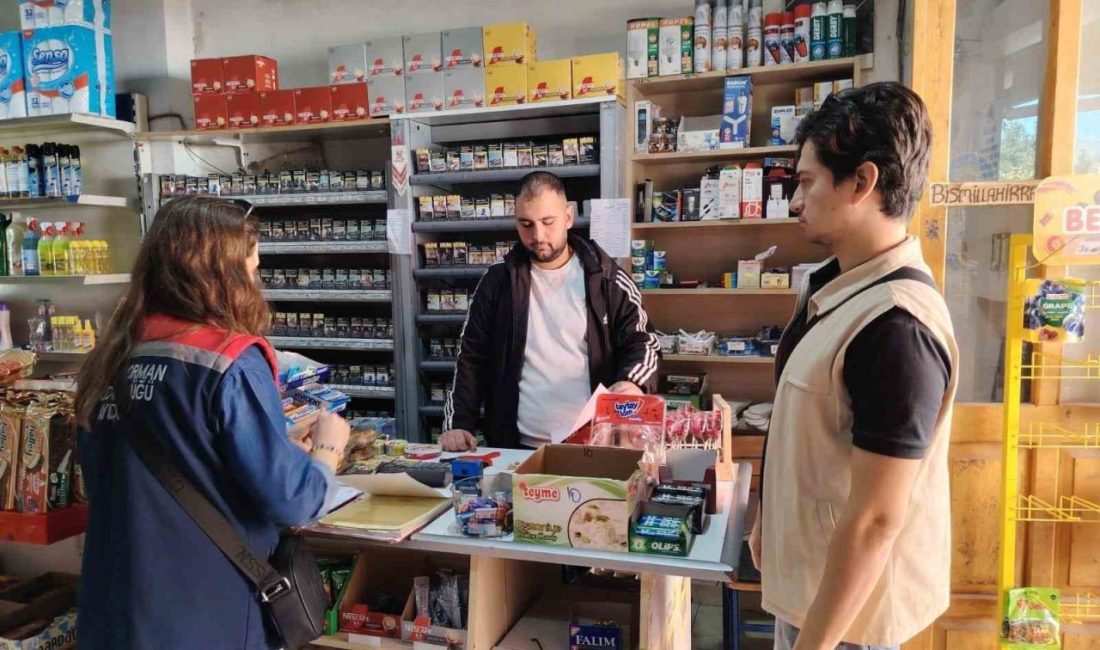 Aydın’ın Söke ilçesinde İlçe Tarım ve Orman Müdürlüğü ekipleri tarafından