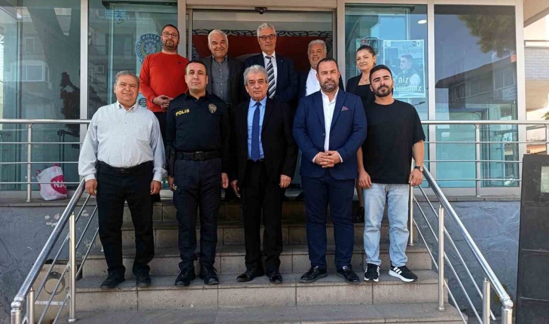 Aydın Gazeteciler Cemiyeti (AGC) Söke Şubesi yönetim kurulu üyeleri ve